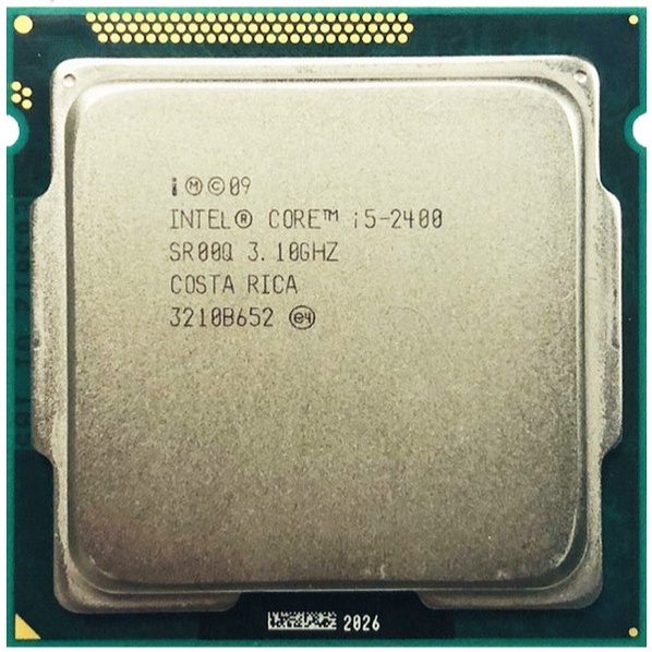 CPU Intel Core i5 2400 (3.40GHz, 6M, 4 Cores 4 Threads) TRAY chưa gồm Fan