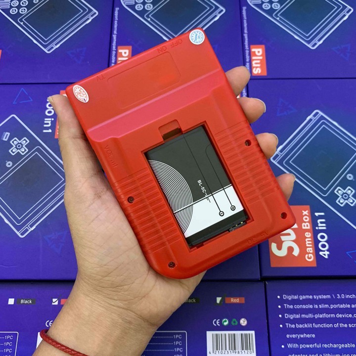 Máy chơi game đôi  Sup hơn 400 trò chơi cổ điển - Kèm 1 tay game rời