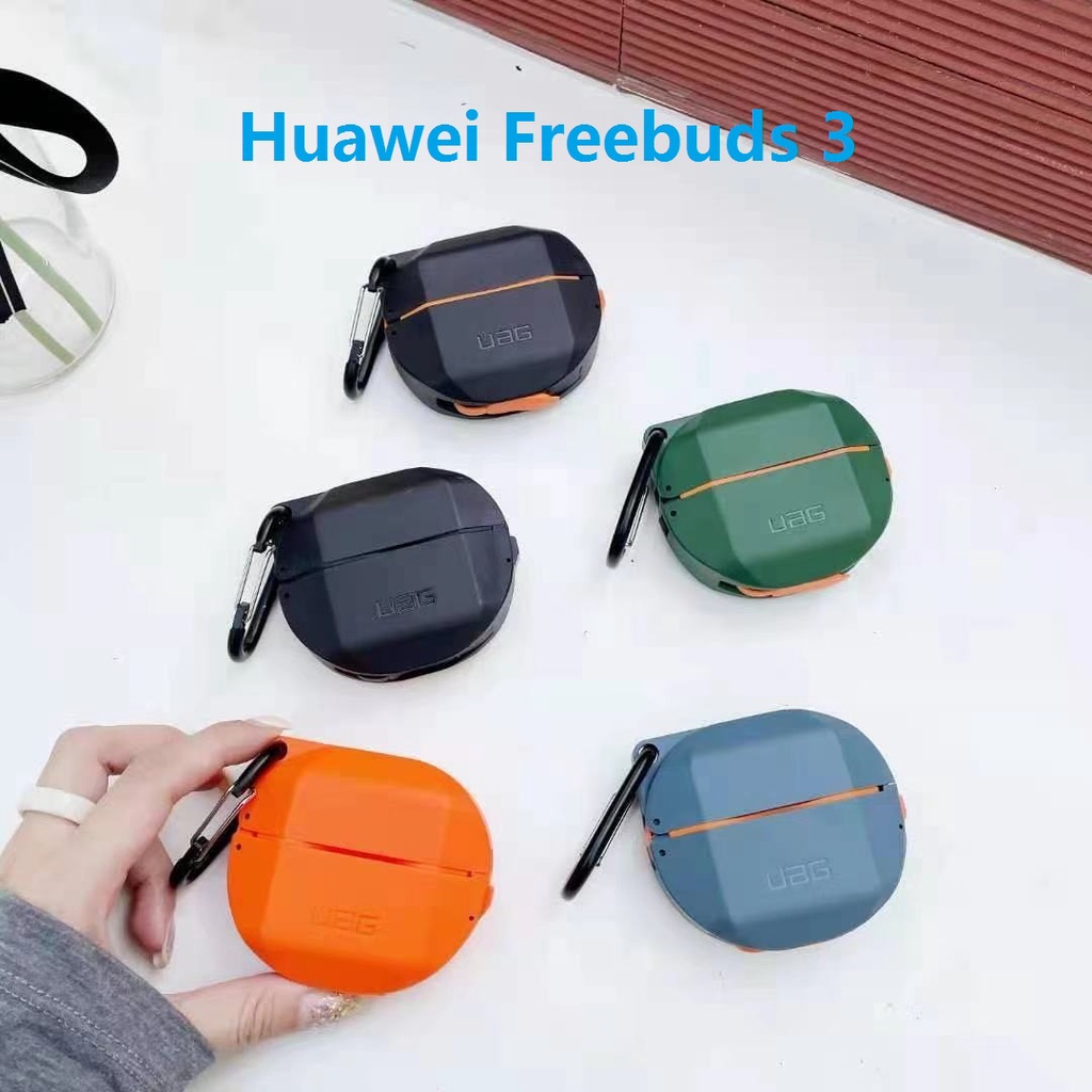 Hộp đựng tai nghe chống nước có khóa carabiner cho Huawei Freebuds Pro UAG
