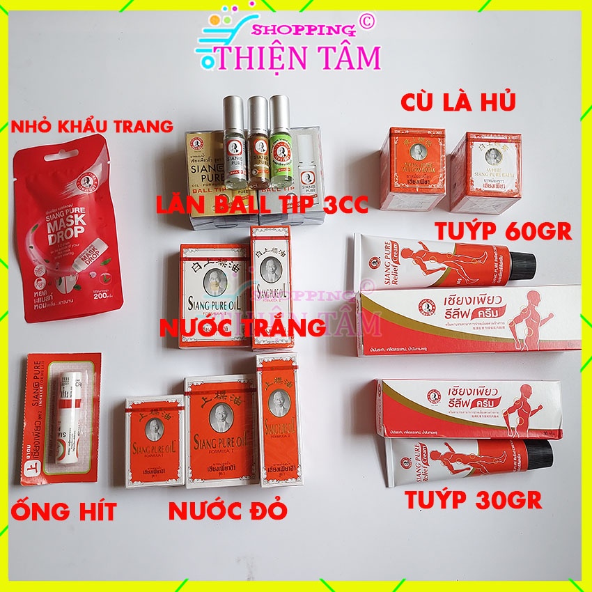 Dầu Gió Siang Pure Top Sản Phẩm Bán chạy Thái Lan