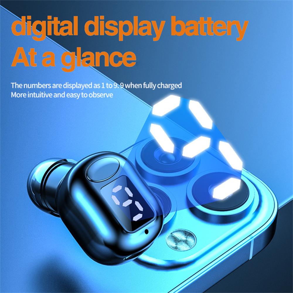 Tai Nghe Bluetooth 5.3 HiFi Không Dây Mini Kèm Mic R7W5 Hiệu Digimon M5