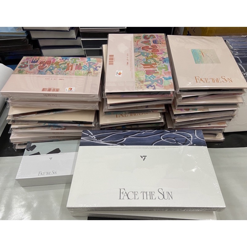 Ảnh Seventeen - Face The sun có sẵn (Photobook + Carat ver)