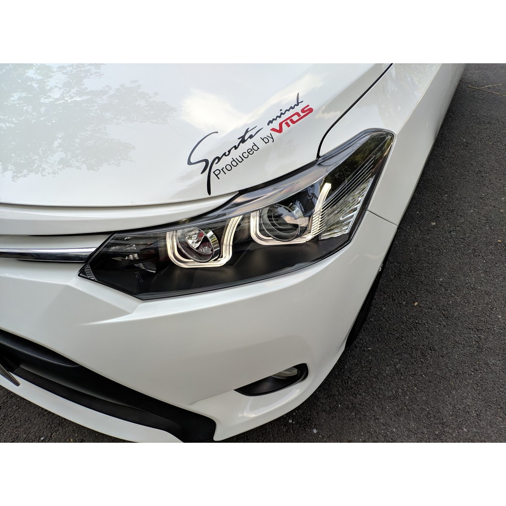 Đèn pha cho Toyota Vios 2015-2017 mẫu BMW