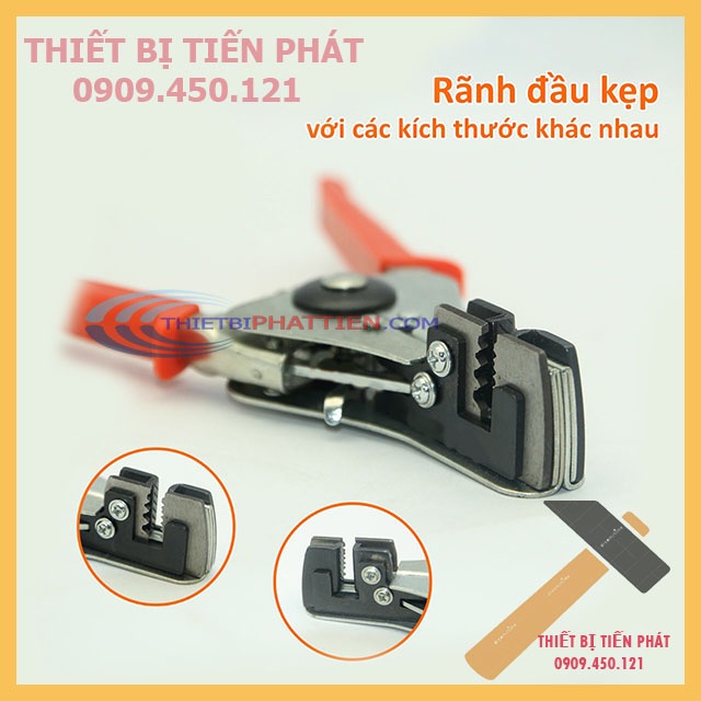 Kìm Tuốc, Kềm Tuốt Dây Điện, Cáp Cao Cấp (Chính Hãng)