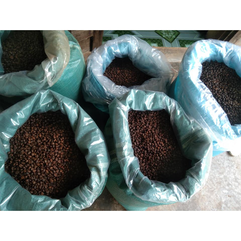 1KG Cà phê nguyên chất Robusta Honey S18 - Đắk Lắk - Rang mộc - thơm ngon đậm vị | BigBuy360 - bigbuy360.vn