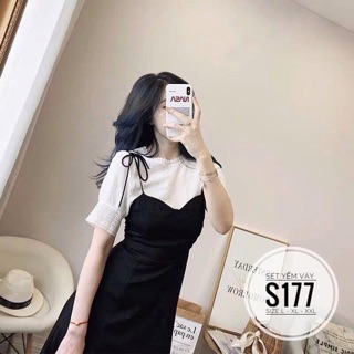Bigsize Set yếm váy S177