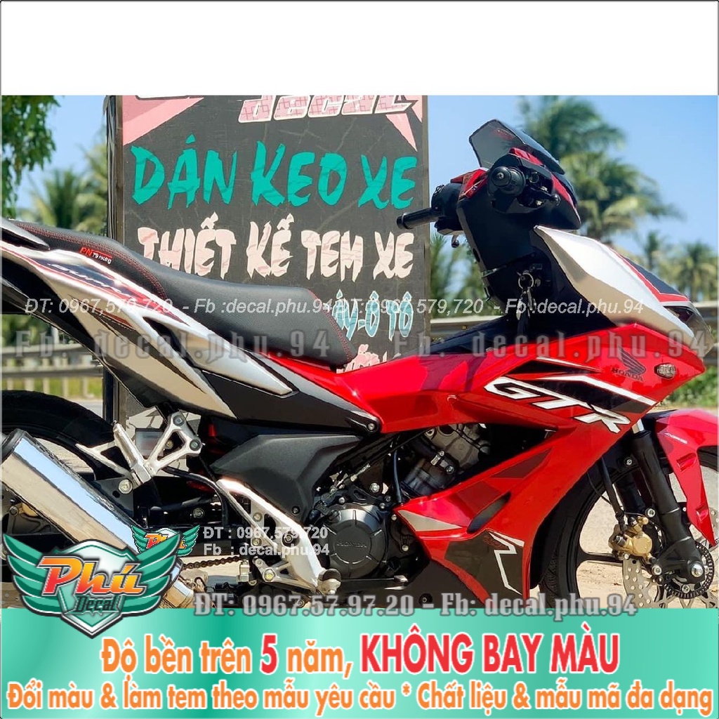 Tem Rời Winner GTR đỏ đen bạc (K) -1