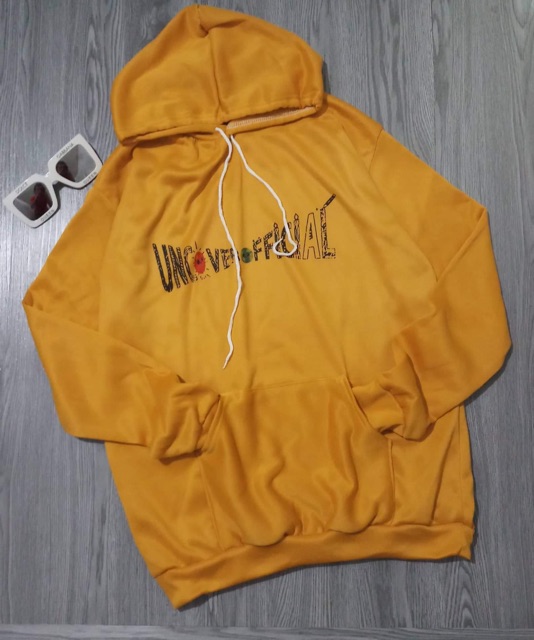 Áo hoodie vàng Uncover Office DTR0919