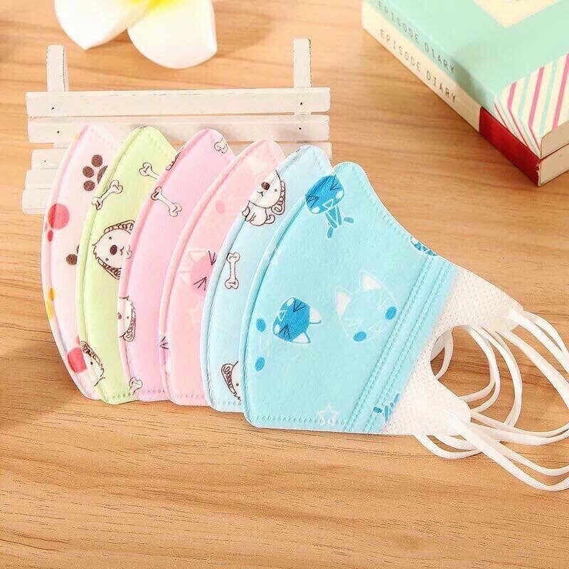 khẩu trang 3D happy kids cho bé