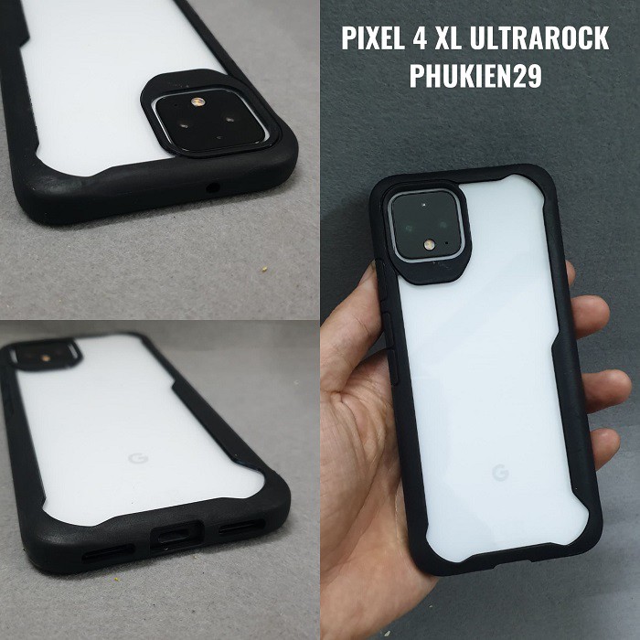 [Google Pixel 4 XL/ 4XL] Ốp lưng chống sốc lưng trong UltraRock