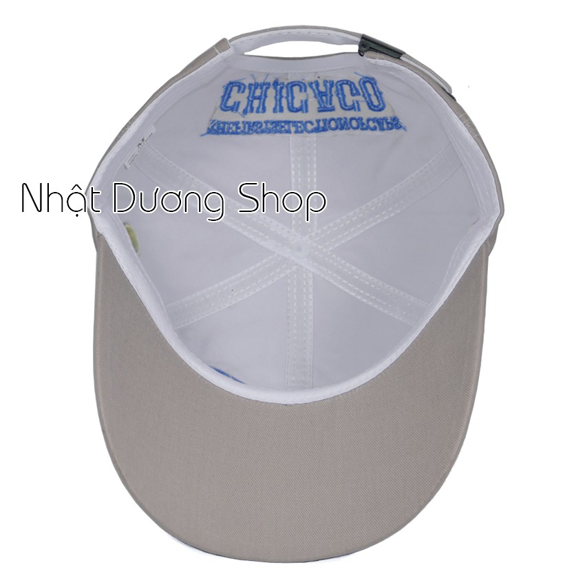 Nón kết Chicago sò to - Chất liệu Kaki cao cấp oát mềm, tạo cảm giác thoải mái khi đội và tự tin khi khoe cá tính