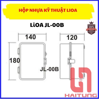Hộp Kỹ Thuật Lioa JL-00B, Tủ Điện Lioa JL-00B, Tủ Điện Lioa | Nhựa ABS chắc chắn, Có Ron Kín Nước - Tặng Phụ Kiện Ốc Vít