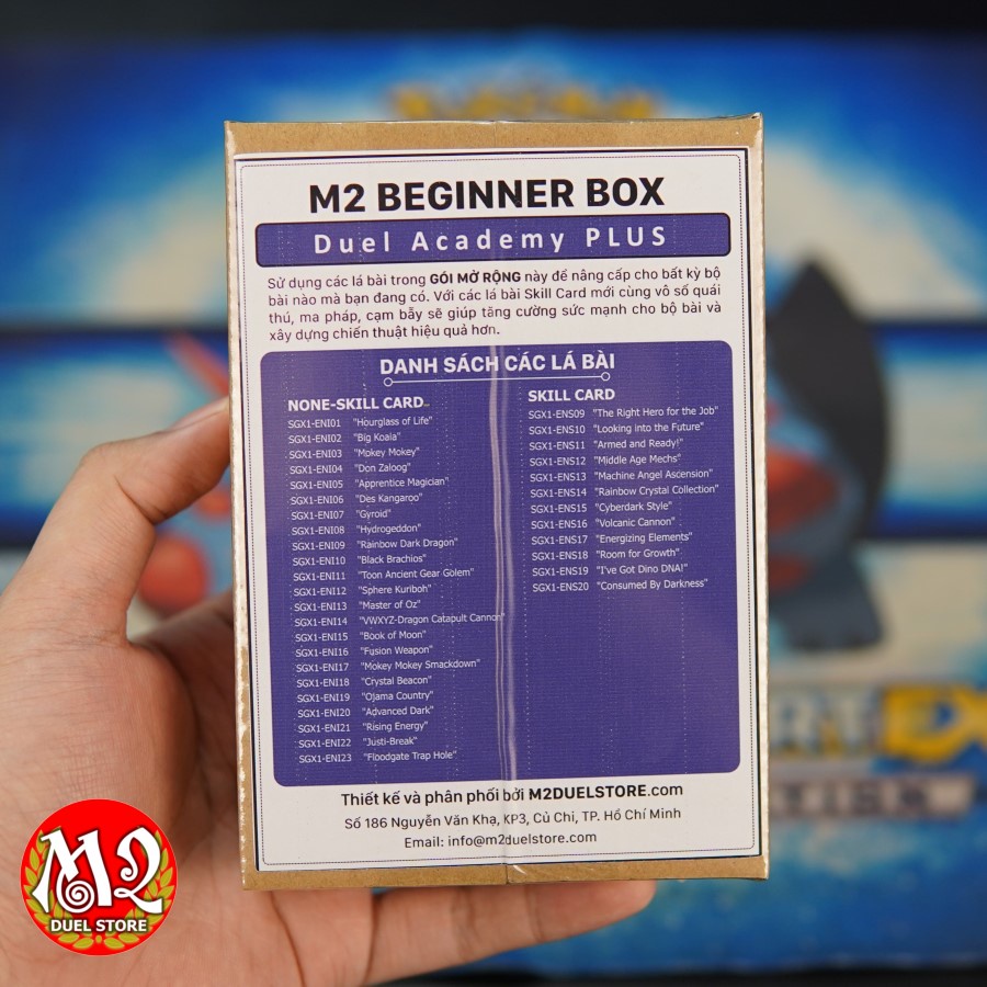 Hộp thẻ bài Yugioh M2 Beginner Box - GX DUEL ACADEMY Speed Duel - GÓI MỞ RỘNG