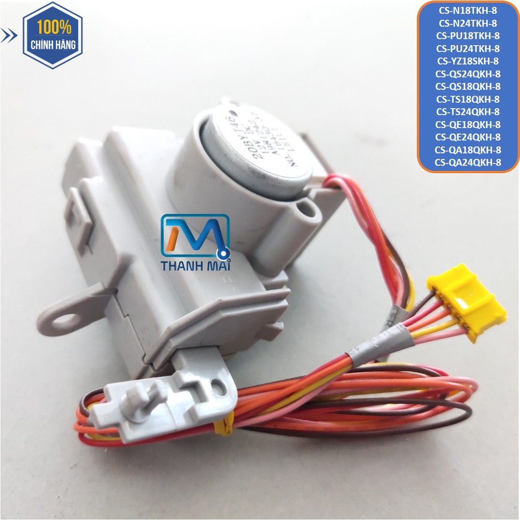 [Mã ELHA22 giảm 5% đơn 300K] Motor đảo gió Máy lạnh Panasonic CS-N18TKH-8 // N24TKH-8 // PU18TKH-8 // PU24TKH-8