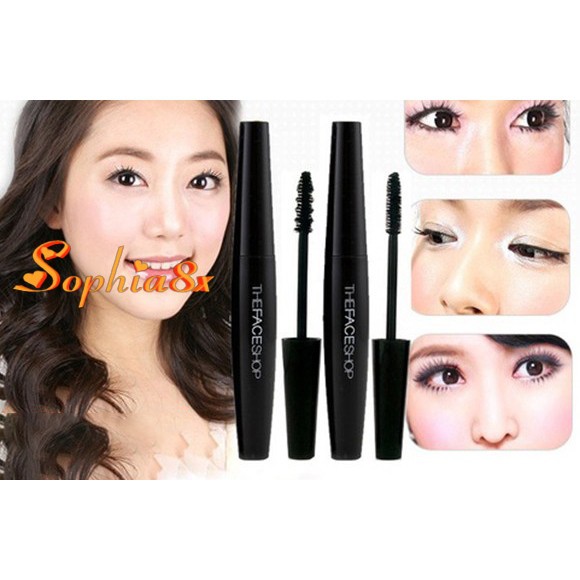 Mascara chuốt mi The Face Shop Freshian Big TFS làm dày và dai mi