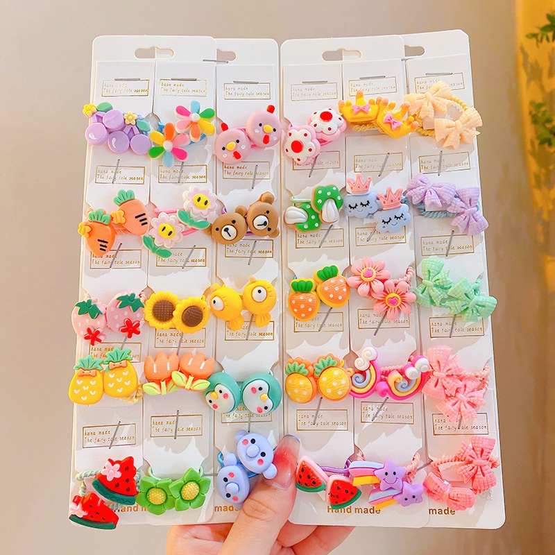 Dây Buộc Tóc Cao Su Dễ Thương Cho Bé Gái