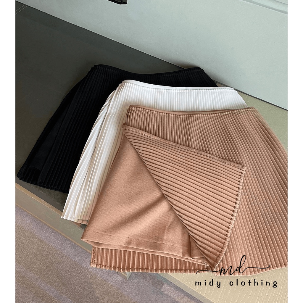 chân váy dập ly 3 màu | BigBuy360 - bigbuy360.vn