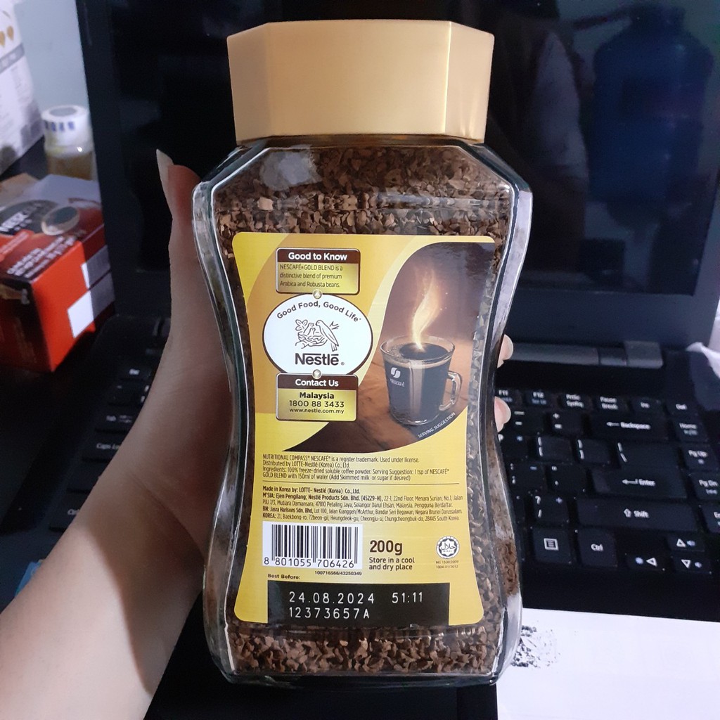 NesCafe Gold Hàn Quốc[Tặng1 hộp cacao 121.2g]