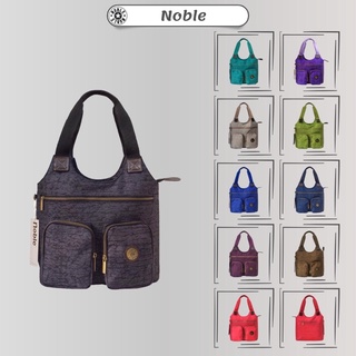 Túi xách nữ chất liệu vải dù chống nước, chống nhăn, siêu bền N114 chính hãng Noble