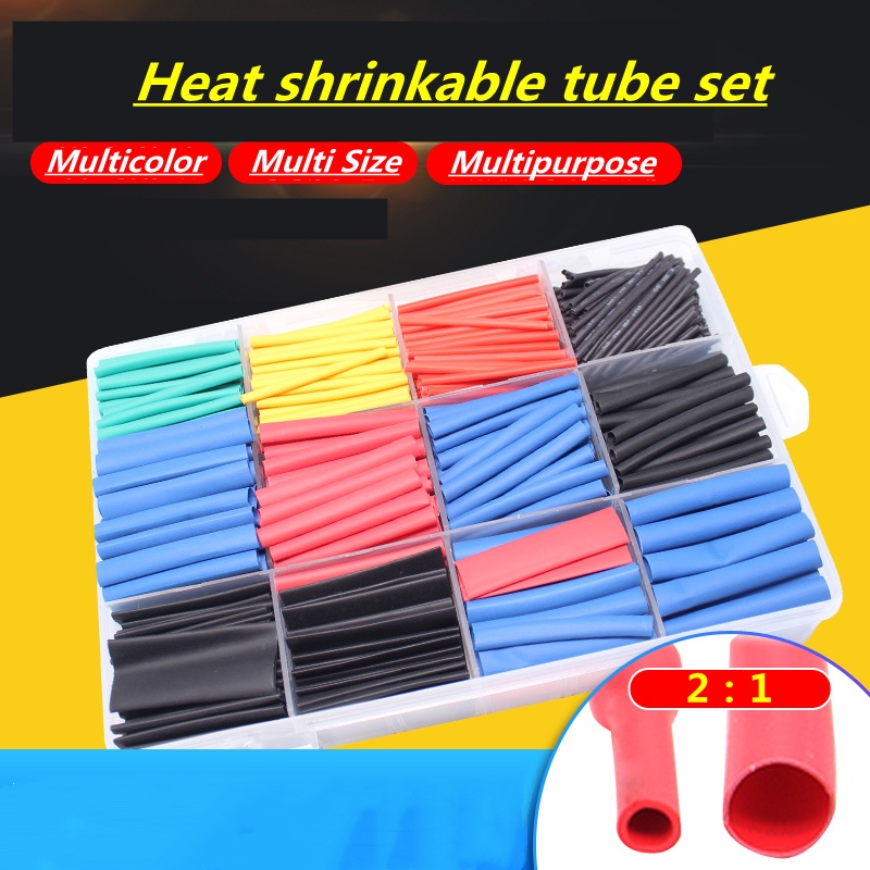 Set 800 Ống Co Nhiệt 2: 1 Chuyên Dụng Chất Lượng Cao