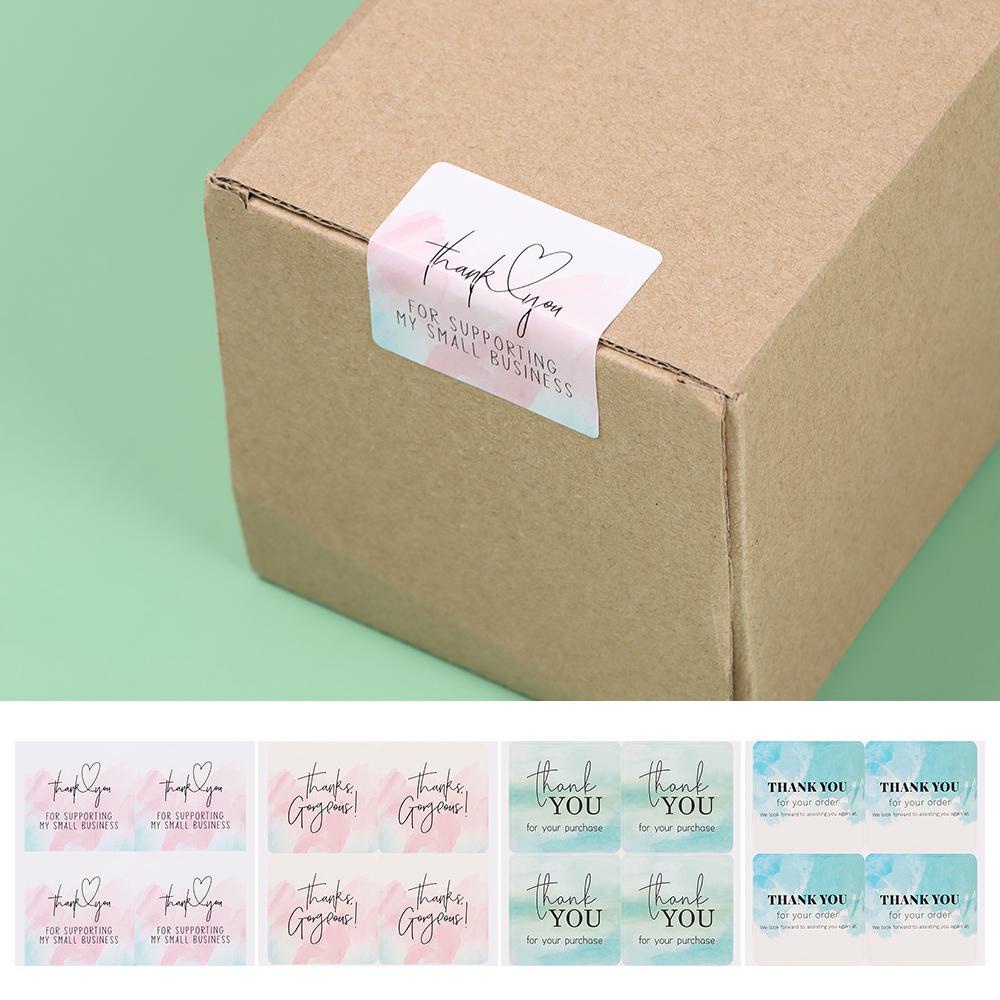 Set 100 Sticker Cảm Ơn Bạn Kích Thước 4 * 4cm