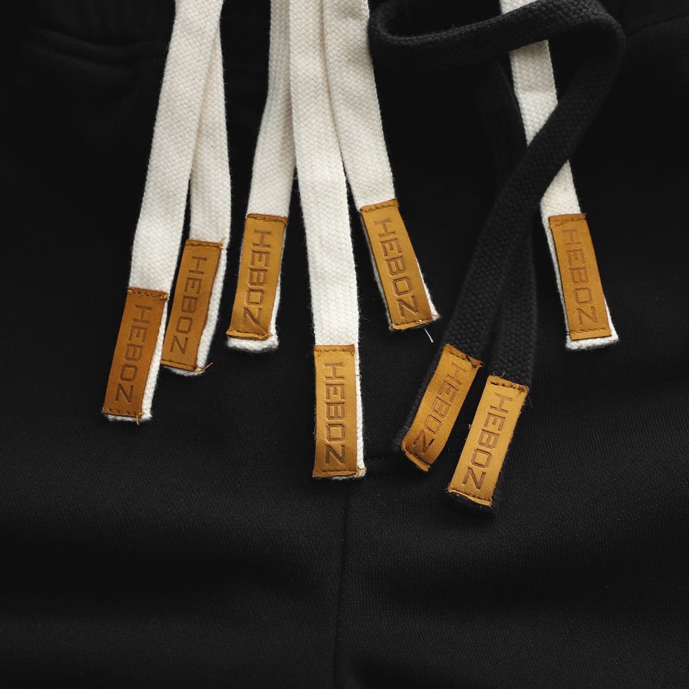 Quần short nỉ nam HEBOZ Athletics chất vải nỉ da cá thoáng mát cao cấp 4M - 00001231