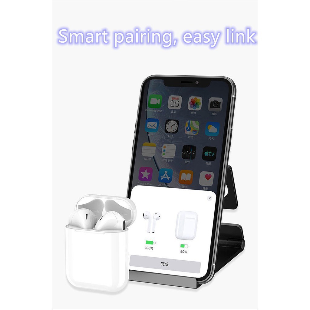 Set tai nghe nhét tai bluetooth phong cách thể thao dành cho Apple Vivo Huawei Oppo