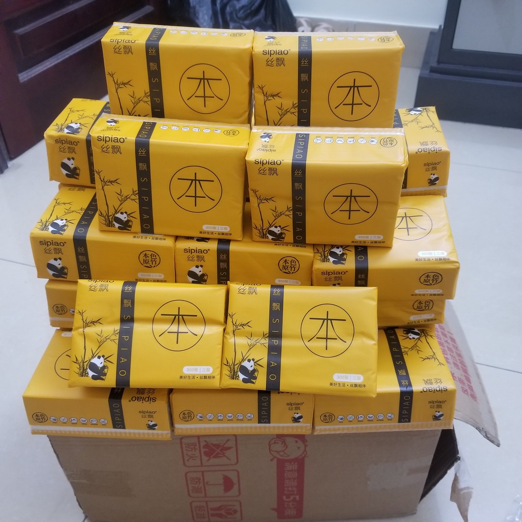 Giấy ăn Gấu Trúc 1 gói shop bé titi