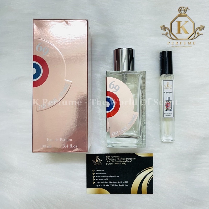 [K Perfume Chính Hãng] Nước Hoa Unisex Archives 69 | Thế Giới Skin Care