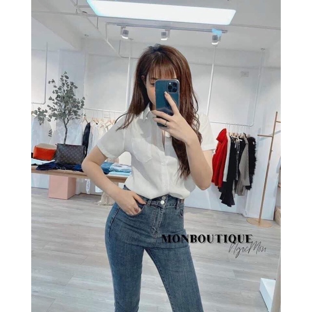 Sơ mi Gu cộc tay