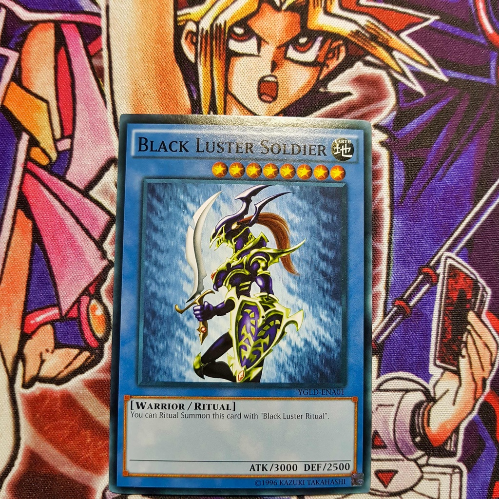 Thẻ bài Yugioh chính hãng | Black Luster Soldier | YGLD common.