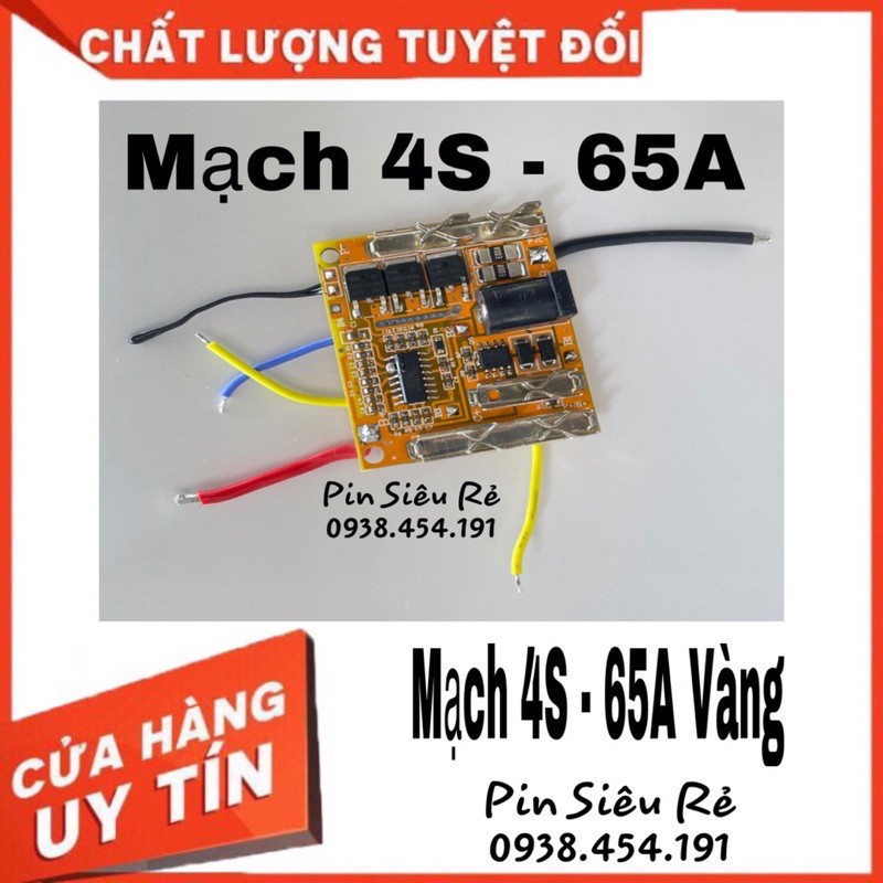 Mạch 4S 65A Vàng