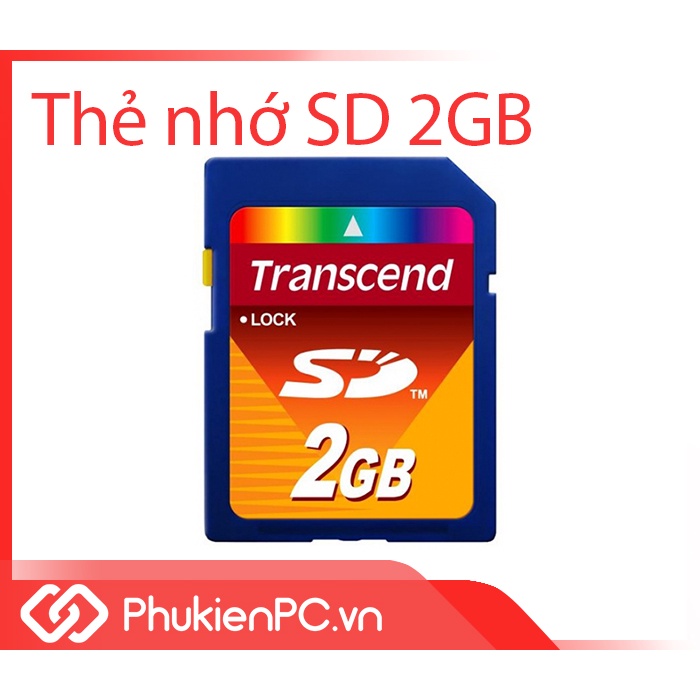 Thẻ nhớ SD 2GB dung lượng thấp