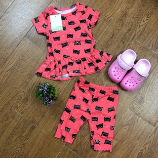 Bộ babydoll cho bé gái 9-25kg