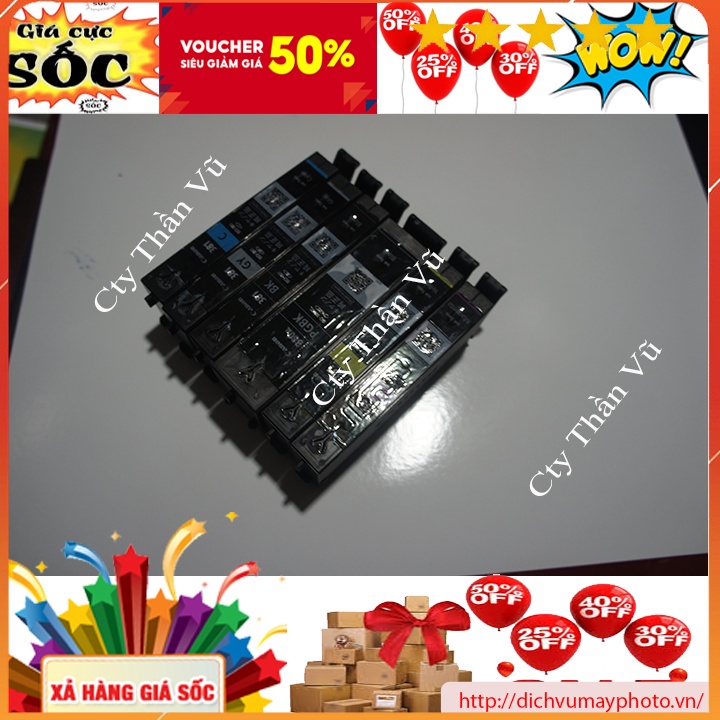 Bộ thỏi mực hãng mã 380 381 cho Canon TS và Canon MG 6230 6130 hàng chuẩn bền đẹp chất lượng Kholinhkienmayin