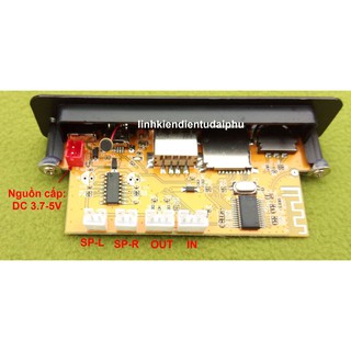 MP3 Bluetooth 4.2 Nguồn DC 3.7 - 5V