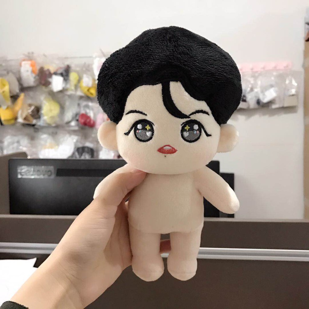 Yolo Kkuk - Búp bê doll BTS Jungkook JK 20cm fansite đủ set 2 bộ có tách lẻ