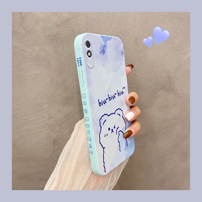 Ốp lưng Redmi 9A Ốp Điện Thoại tpu Mềm Họa Tiết Tranh Sơn Dầu Sáng Tạo Cho Redmi 9A