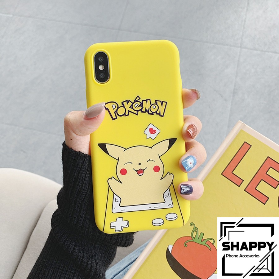 Ốp IPhon TPU Hàn Quốc Hoạ Tiết Pikachu Dễ Thương [Shappy Shop] | WebRaoVat - webraovat.net.vn