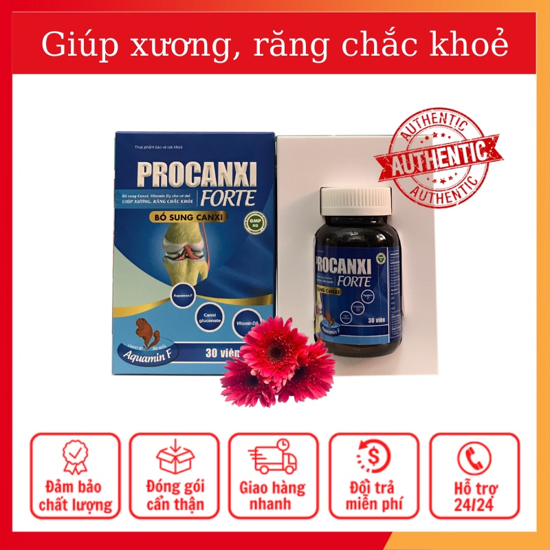 Viên Uống PROCANXI FORTE Bổ Sung Canxi, Vitamin D3