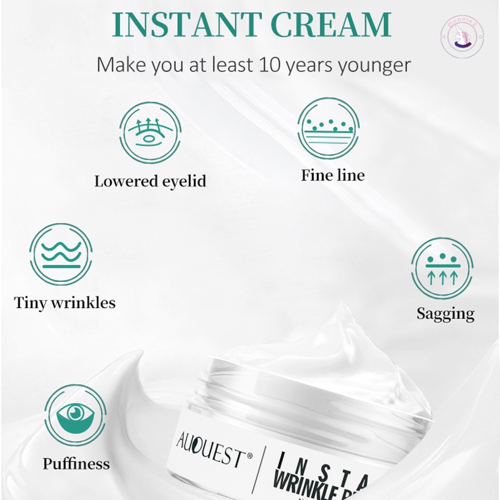 Kem AUQUEST Xóa Nếp Nhăn Tức Thì Nuôi Dưỡng Làm Săn Chắc Da Và Cải Thiện Nếp Nhăn Vùng Mắt