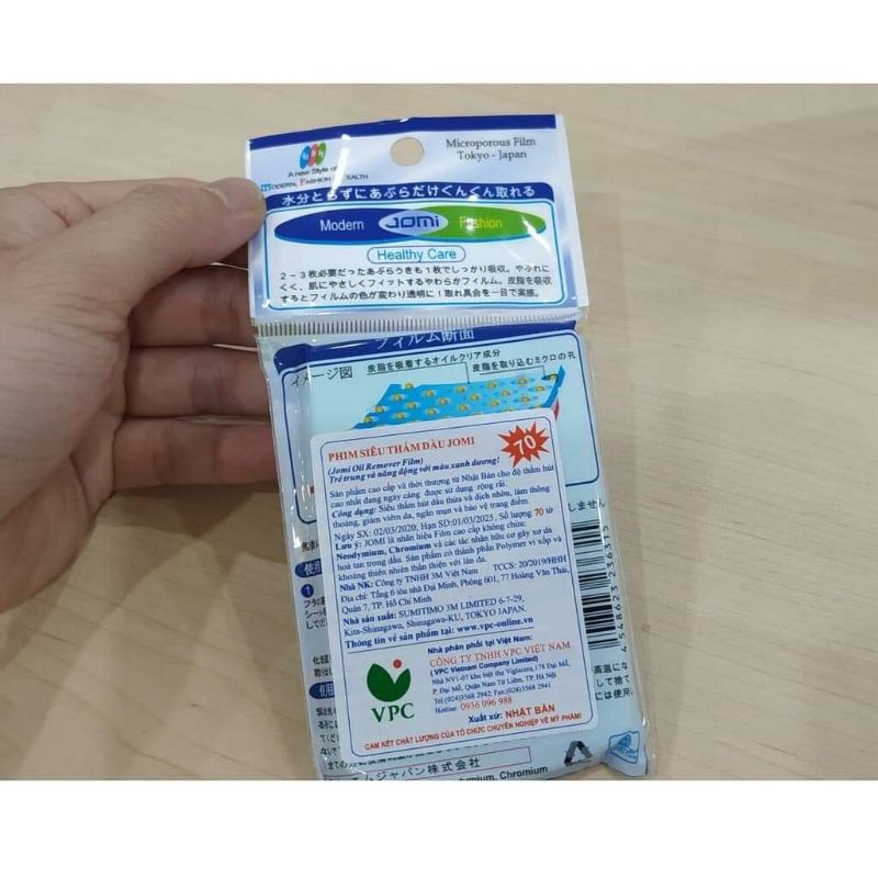 Giấy thấm dầu Jomi Nhật Bản 70 tờ | BigBuy360 - bigbuy360.vn
