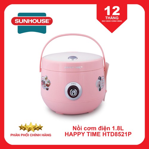 [Mã ELHADEV giảm 4% đơn 300K] Nồi cơm điện 1.8L HAPPY TIME HTD8521P