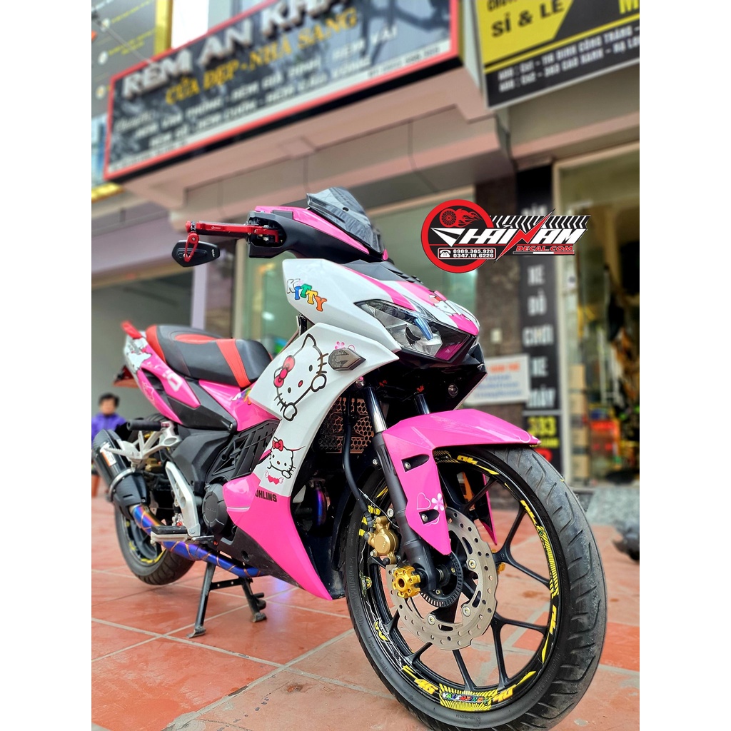 Tem trùm winner x trắng hồng helo kitty