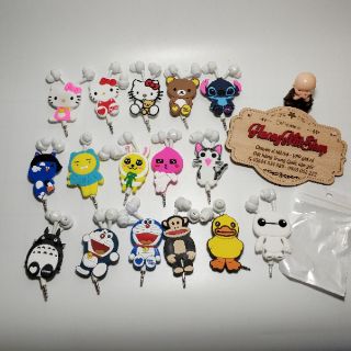 Combo 150 tai nghe hình thú dây rút