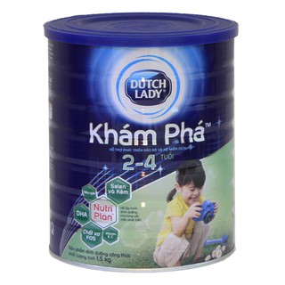 Combo 2 Lon Sữa Bột Dutch Lady Khám Phá - 1500g