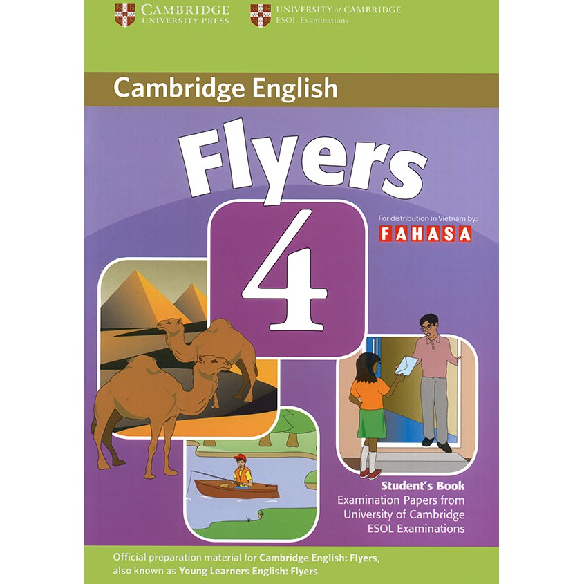 Sách - Cambridge English - Flyers 4