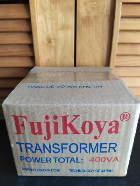 Biến áp FujiKoya 400VA,hàng chính hãng bảo hành 12 tháng.