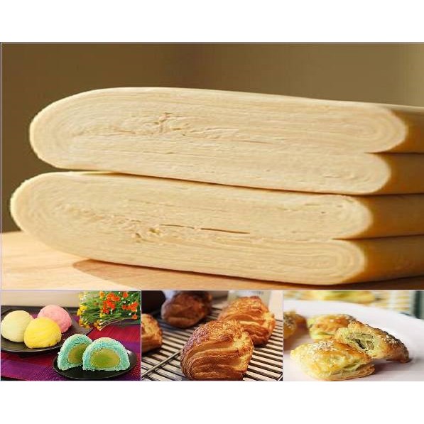 Bột ngàn lớp Puff Pastry ⚡ GIÁ TỐT NHẤT ⚡ bột ngàn lớp làm nhiều loại bánh khác nhau như bánh tart, bánh sừng bò , pizza