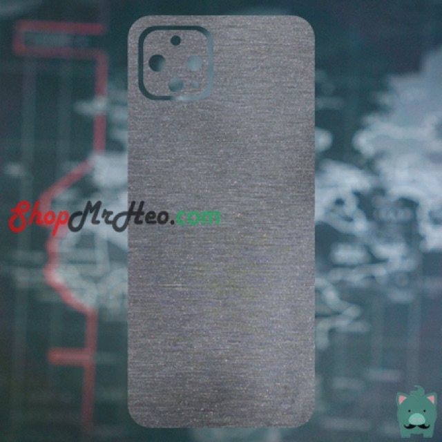 Skin Dán Mặt Sau Lưng Vân Nhôm Google Pixel 4 - Pixel 4 XL - Nhiều màu